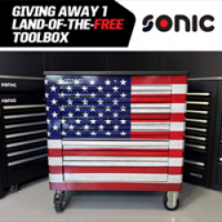 American Flag Toolbox Giveaway prize ilustration