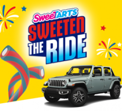 Sweeten Your Ride Summer Sweepstakes prize ilustration