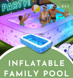 Inflatable Family Pool Giveaway prize ilustration