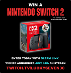 Lucky Seven Switch 2 Giveaway prize ilustration