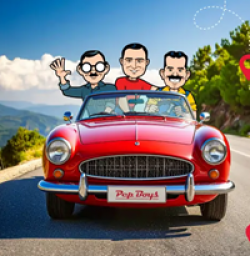Pep Boys Road Trip Sweepstakes prize ilustration