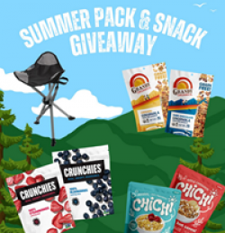 Summer Pack & Snack Giveaway prize ilustration