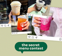 Starbucks Secret Menu Contest prize ilustration