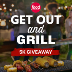 Food Network Get Out and Grill Sweepstakes prize ilustration