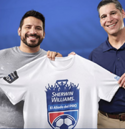 Sherwin-Williams League Cup Sweepstakes prize ilustration