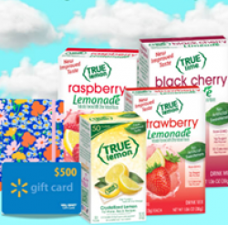 True Lemon Citrus and Shine Sweepstakes prize ilustration