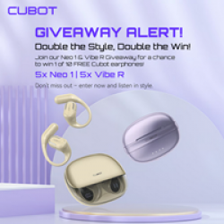 Cubot Earphones Giveaway prize ilustration