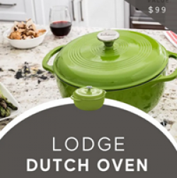 Lodge Cast Iron Dutch Oven Sweepstakes prize ilustration