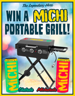 Michi Outdoor Grill Sweepstakes prize ilustration
