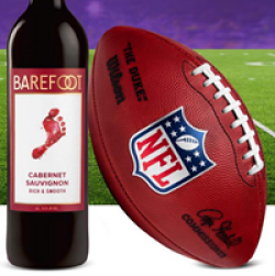 Barefoot Wine NFL Sweepstakes prize ilustration