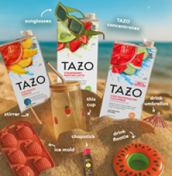 Tazo Tropical Inspired Sweepstakes prize ilustration