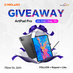 ArtPad Pro Tablet Sweepstakes prize ilustration