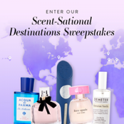 Scent-Sational Destinations Sweepstakes prize ilustration