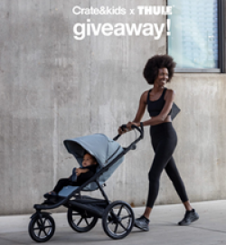 Crate &amp; Kids x Thule Sweepstakes prize ilustration