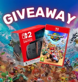 Nintendo Switch 2 Mario Kart Bundle Giveaway prize ilustration