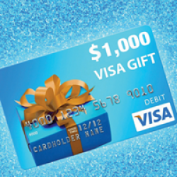 Beat $1,000 VISA Sweepstakes prize ilustration