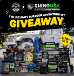 Chemical Guys Rhino Sweepstakes prize ilustration