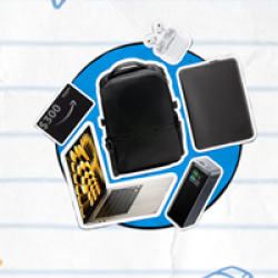 Back to School With Shaq Sweepstakes prize ilustration