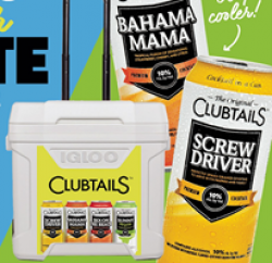 Clubtails Cocktails Cooler Giveaway prize ilustration