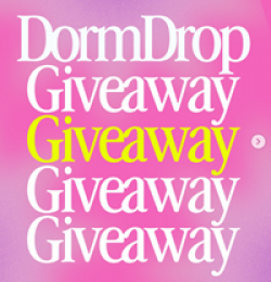Dorm Drop Giveaway prize ilustration