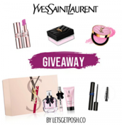 Yves Saint Laurent Glam Giveaway prize ilustration
