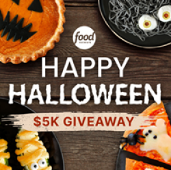 Food Network Halloween Baking Giveaway prize ilustration