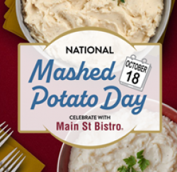 Main St. Bistro Mashed Potato Day Sweepstakes prize ilustration