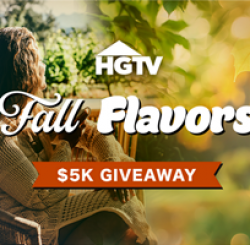 HGTV Fall Flavors Sweepstakes prize ilustration