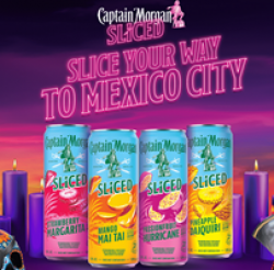 Captain Morgan Sliced Halloween Sweepstakes prize ilustration