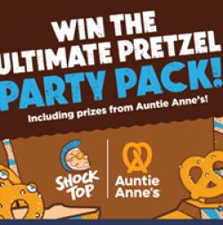 Shock Top Auntie Annes Sweepstakes prize ilustration