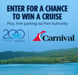 Port of Galveston Bicentennial Sweepstakes prize ilustration