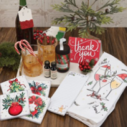 Holiday Cocktails Gift Box Giveaway prize ilustration