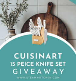 Cuisinart 15-Piece Knife Set Giveaway prize ilustration