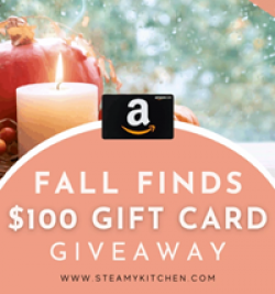 Steamy Kitchen Fall Finds Sweepstakes prize ilustration
