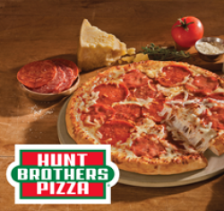 Hunt Brothers Pizza for a Year Sweepstakes prize ilustration