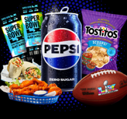 Pepsi x Safeway Big Game Sweepstakes prize ilustration
