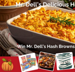 Mr. Dells Delicious Holiday Giveaway prize ilustration