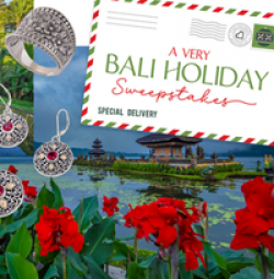 JTV Very Bali Holiday Sweepstakes prize ilustration