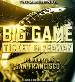 TJH Big Game Ticket Giveaway prize ilustration