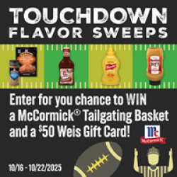 McCormick Tailgating Sweepstakes prize ilustration