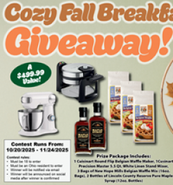 Cozy Fall Breakfast Giveaway prize ilustration