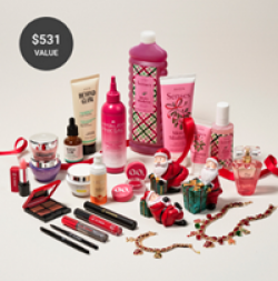 Avon Merry and Bright Sweepstakes prize ilustration