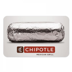 $100 Chipotle Gift Card Sweepstakes prize ilustration