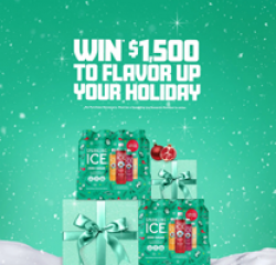 2025 Sparkling Ice Holiday Haul Sweepstakes prize ilustration