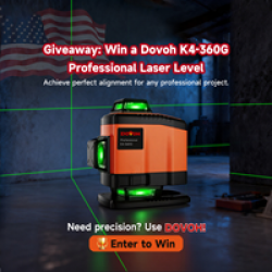 Dovoh Laser Level Giveaway prize ilustration