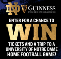 Guinness x Notre Dame Sweepstakes prize ilustration