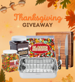 A Great Surprise Thanksgiving Giveaway prize ilustration
