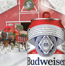 Budweiser Winter Sweepstakes prize ilustration