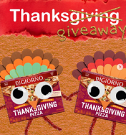 DiGiorno ThankGiveaway prize ilustration