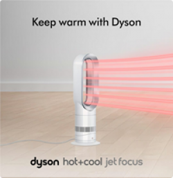 Dyson Jet Focus Fan Heater Giveaway prize ilustration